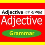 adjective এর ব্যবহার